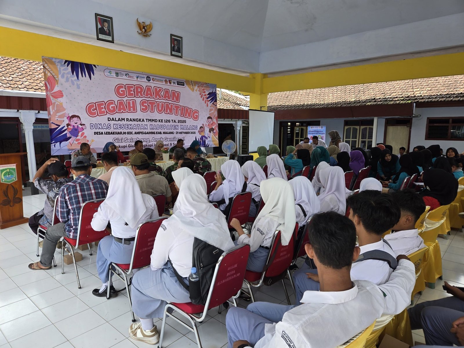 Gerakan Cegah Stunting di TMMD 126 Lebakharjo